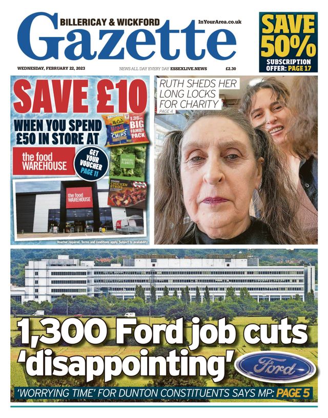 Billericay & Wickford Gazette