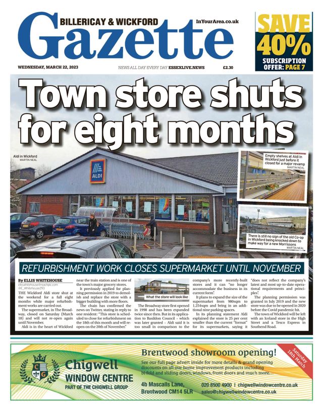 Billericay & Wickford Gazette