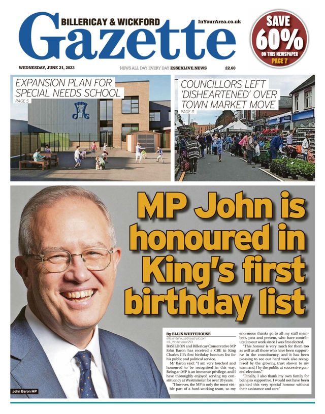 Billericay & Wickford Gazette