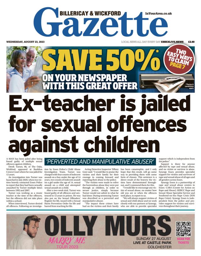 Billericay & Wickford Gazette