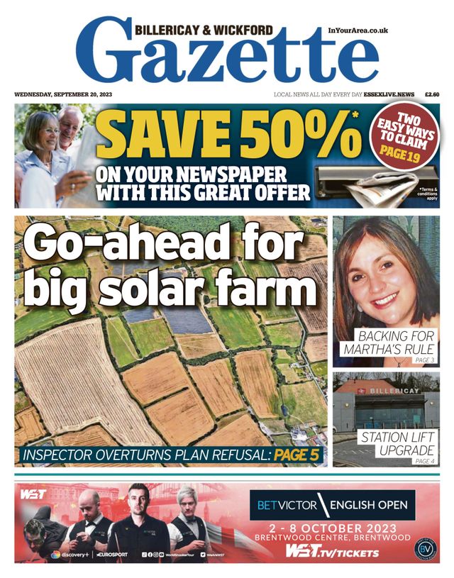 Billericay & Wickford Gazette