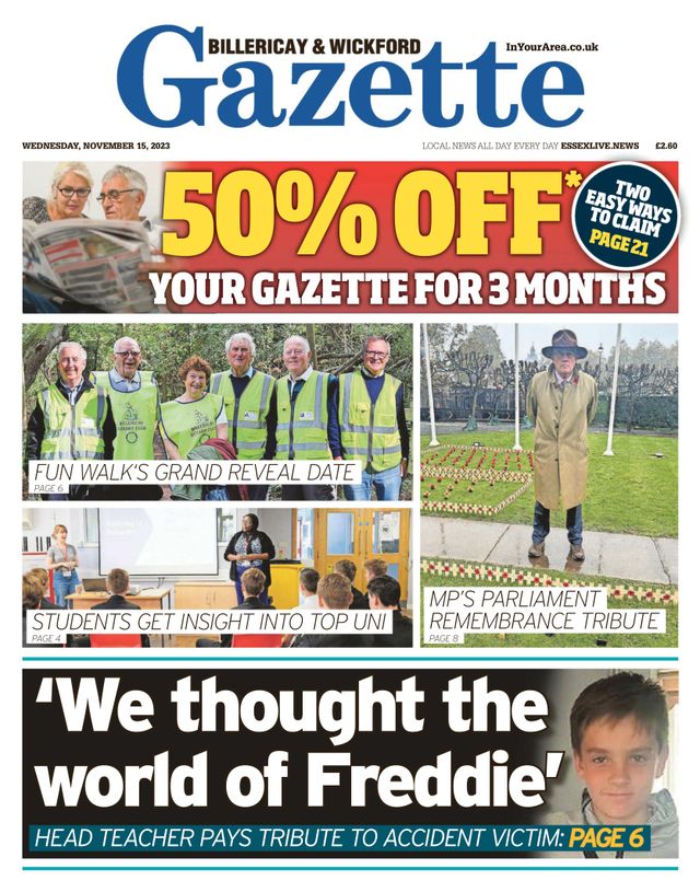 Billericay & Wickford Gazette