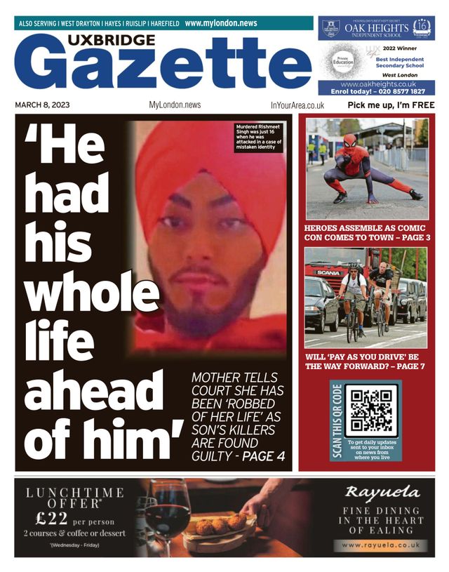 Uxbridge Gazette