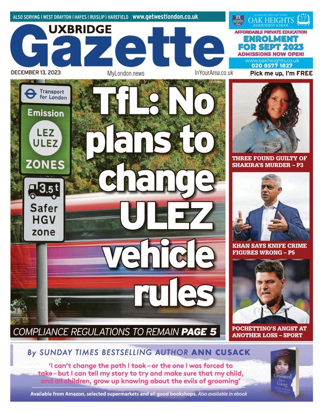 Uxbridge Gazette