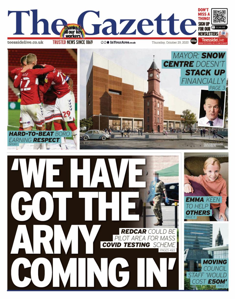 The GazetteOctober 29, 2020 Newspaper Get your Digital Subscription