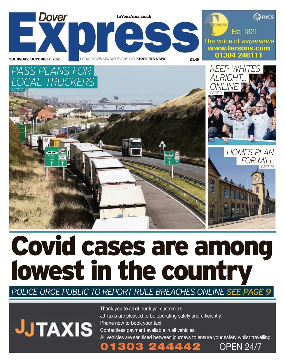 Dover ExpressOctober 01, 2020 Newspaper Get your Digital Subscription