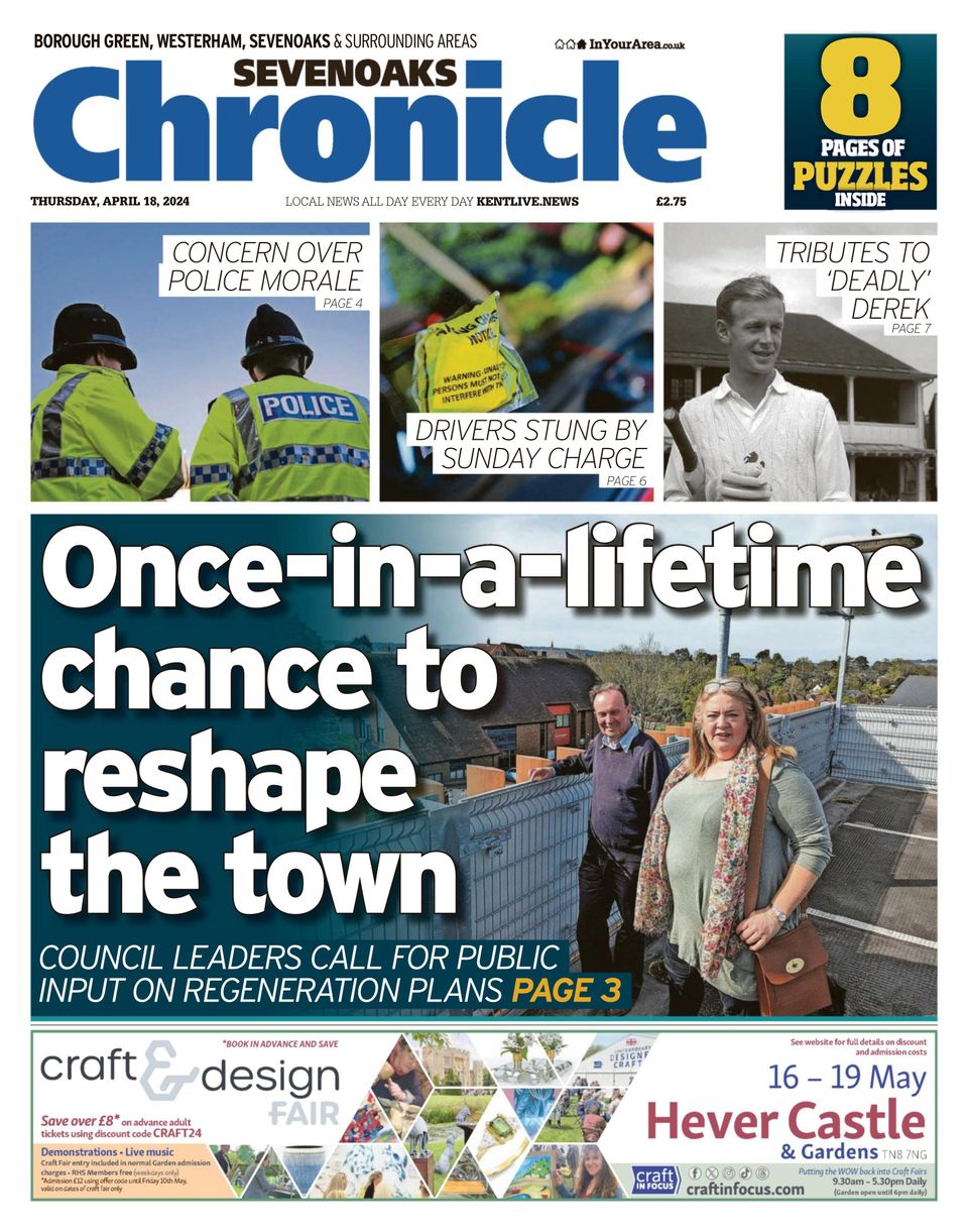 SEVENOAKS CHRONICLE ARCHIVE visual data 8