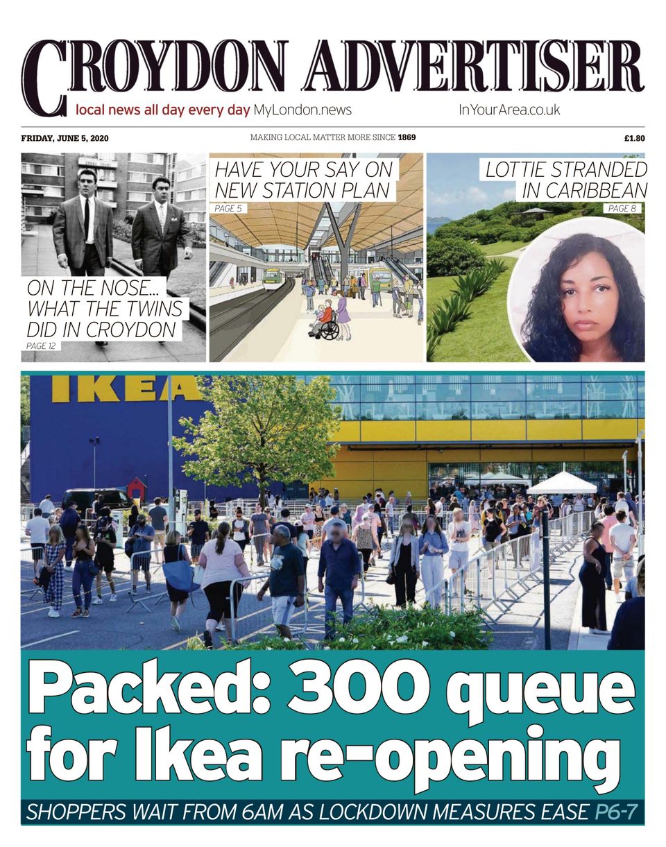 Croydon AdvertiserJune 5, 2020 Newspaper Get your Digital Subscription