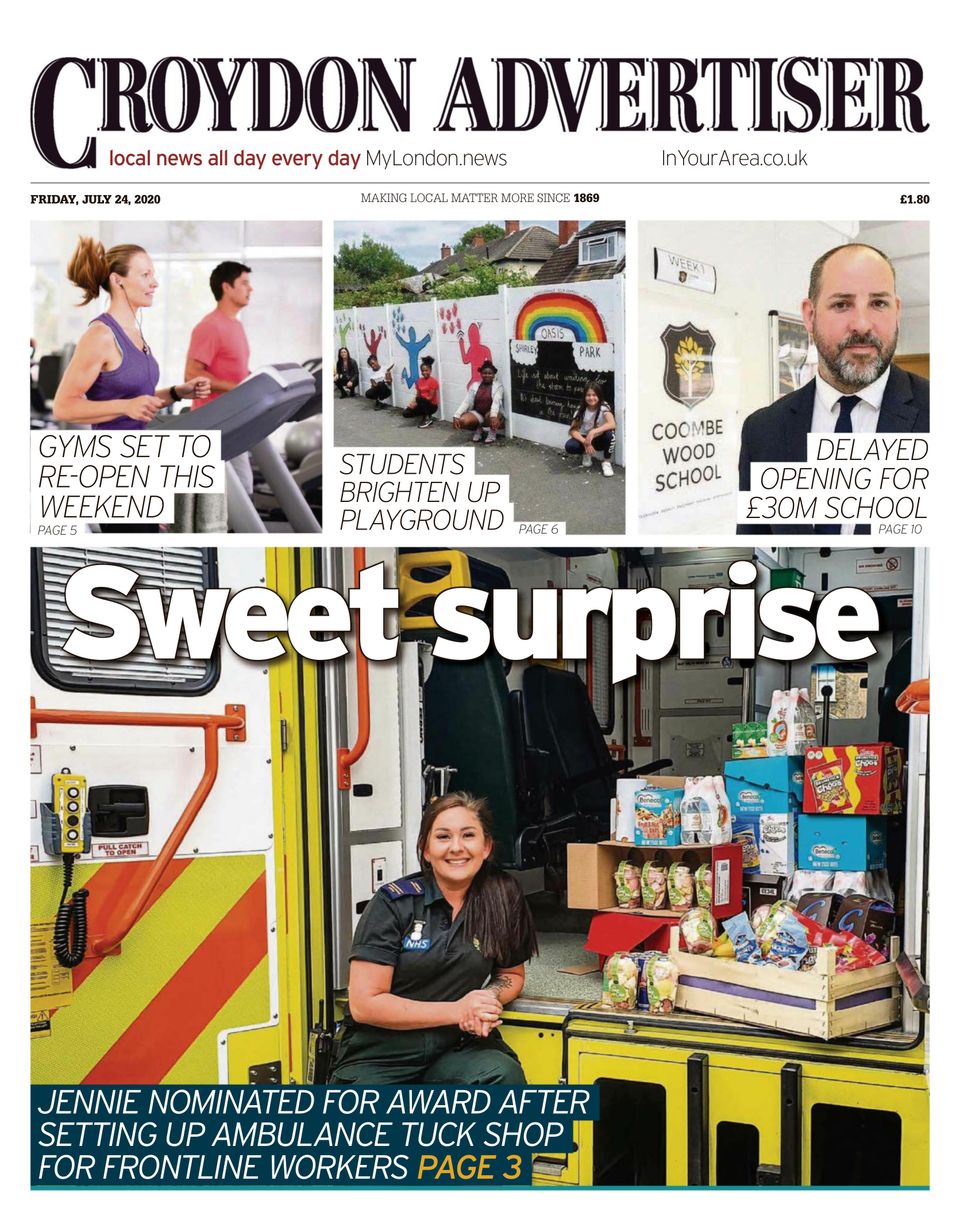 Croydon AdvertiserJuly 24, 2020 Newspaper Get your Digital Subscription
