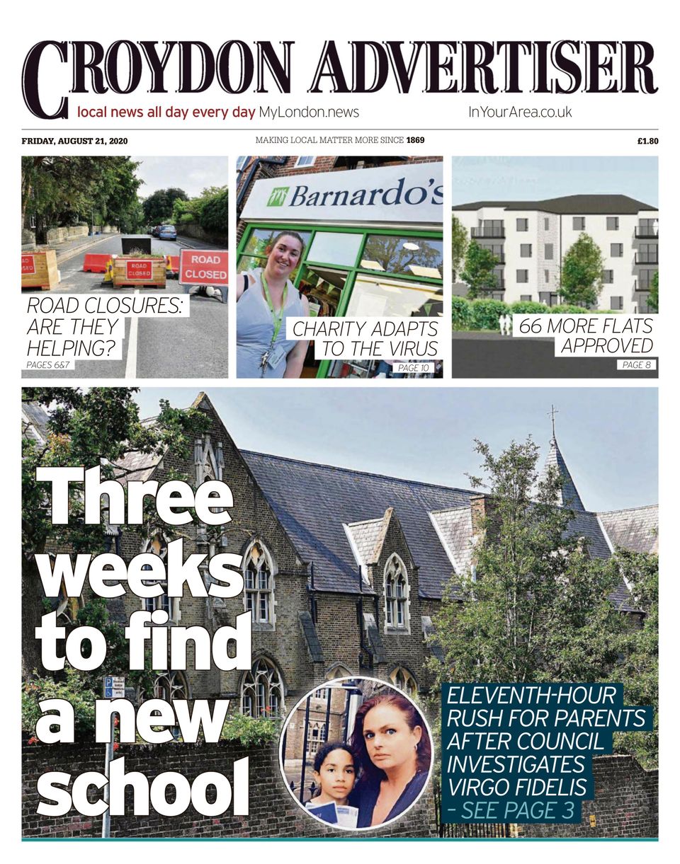 Croydon AdvertiserAugust 21, 2020 Newspaper Get your Digital
