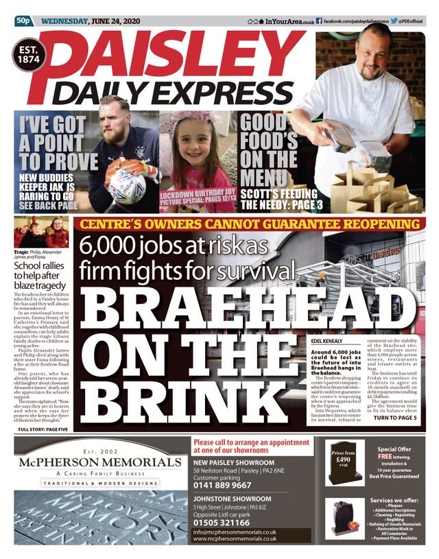 Paisley Daily Express