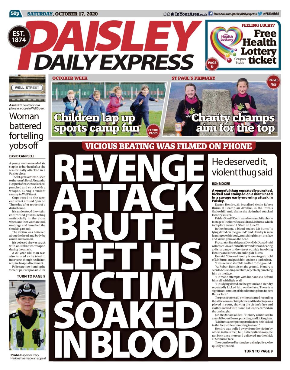 Paisley Daily Express-October 17, 2020 Newspaper