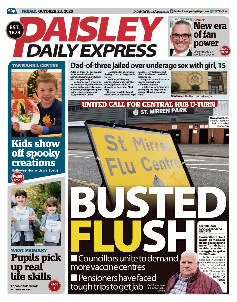 Paisley Daily Express-October 23, 2020 Newspaper