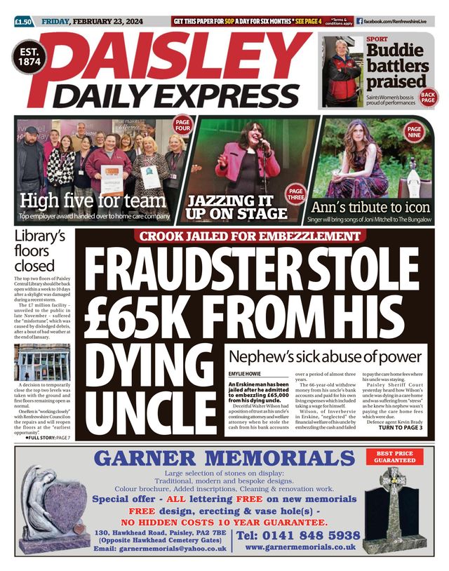 Paisley Daily Express