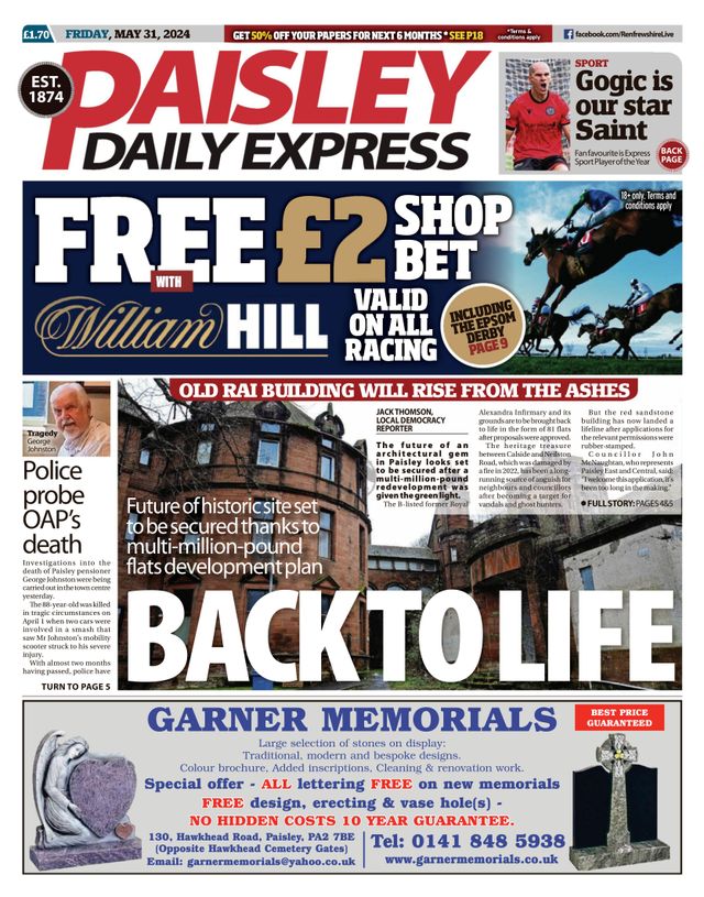 Paisley Daily Express