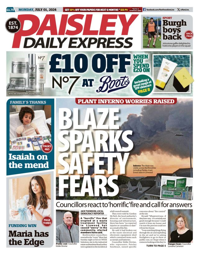 Paisley Daily Express