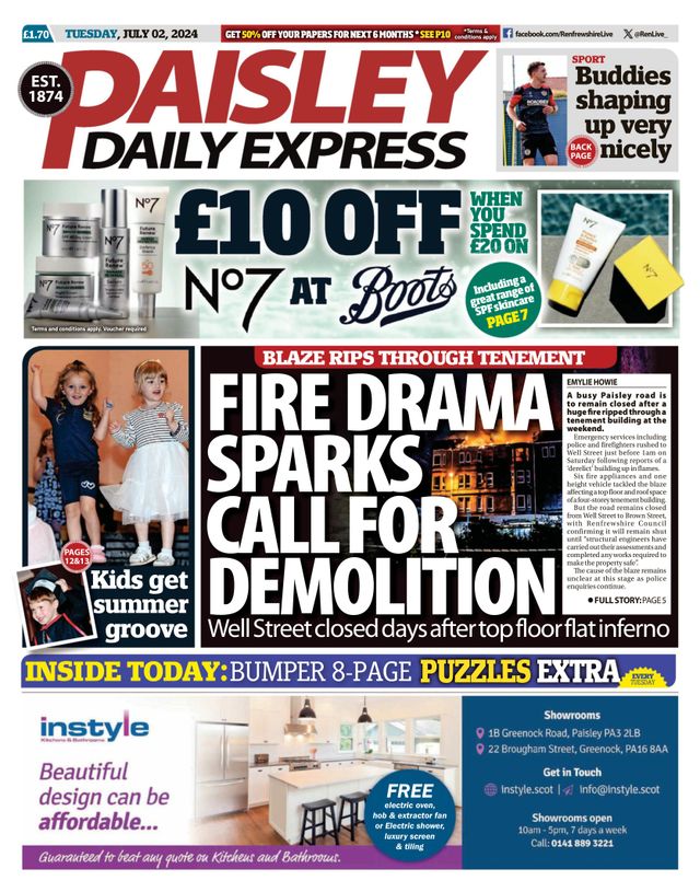 Paisley Daily Express