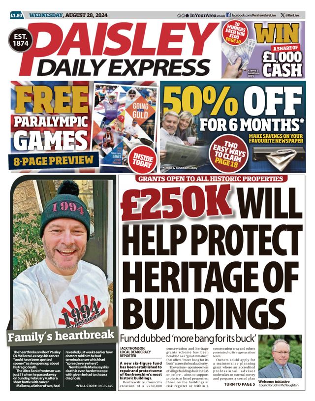 Paisley Daily Express