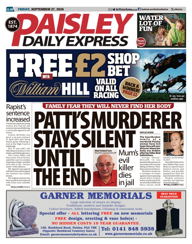 Paisley Daily Express