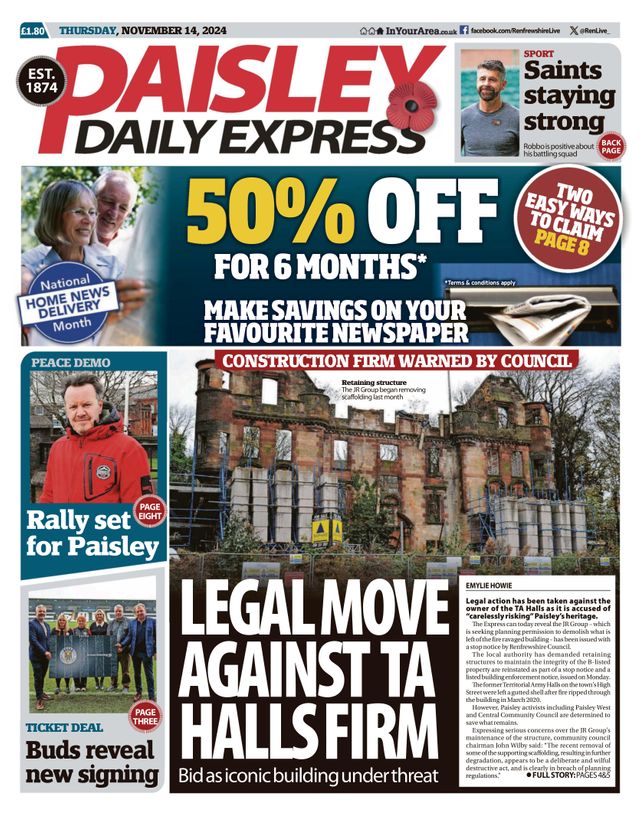 Paisley Daily Express