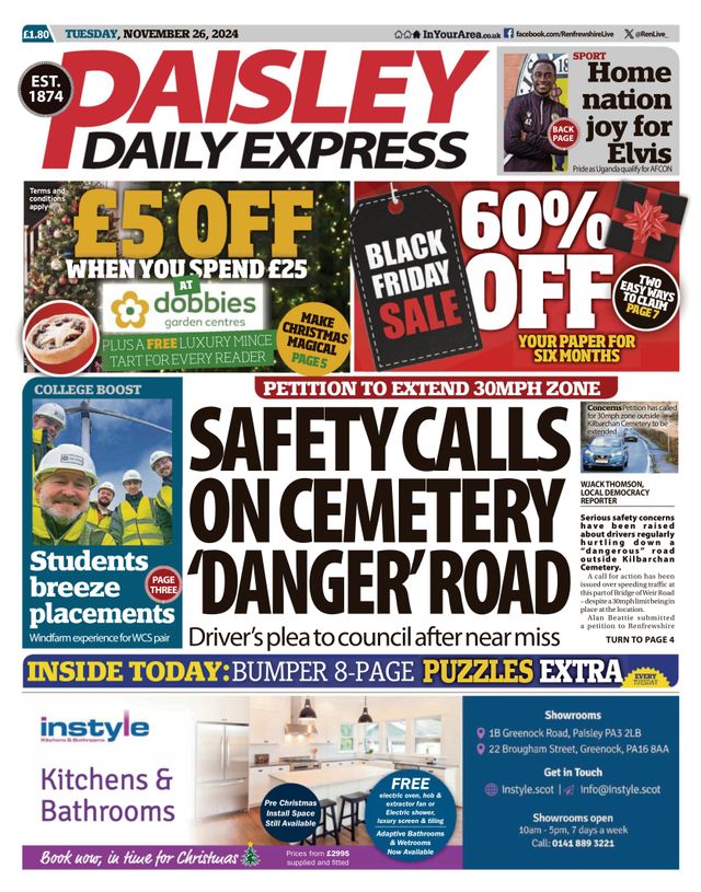 Paisley Daily Express