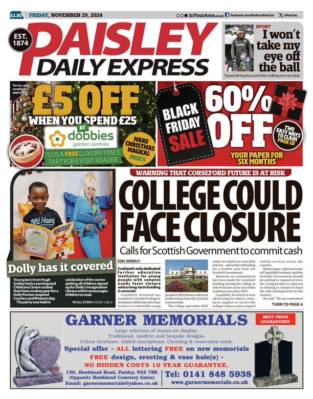 Paisley Daily Express