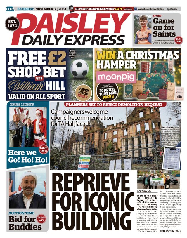 Paisley Daily Express