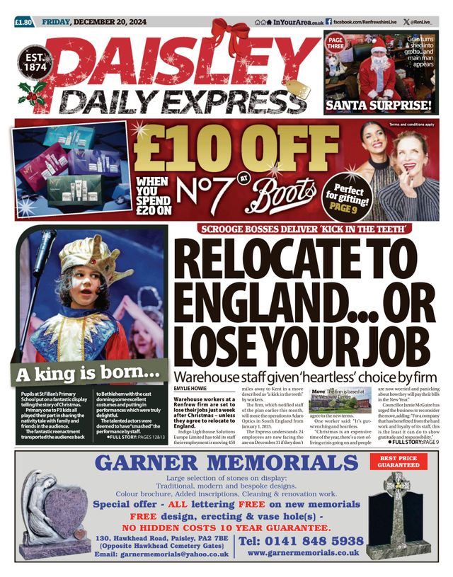 Paisley Daily Express