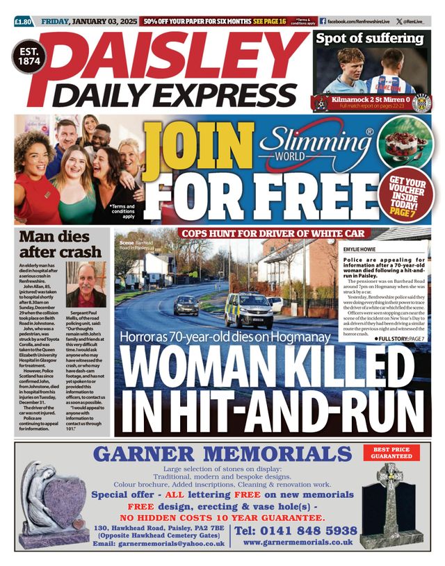 Paisley Daily Express