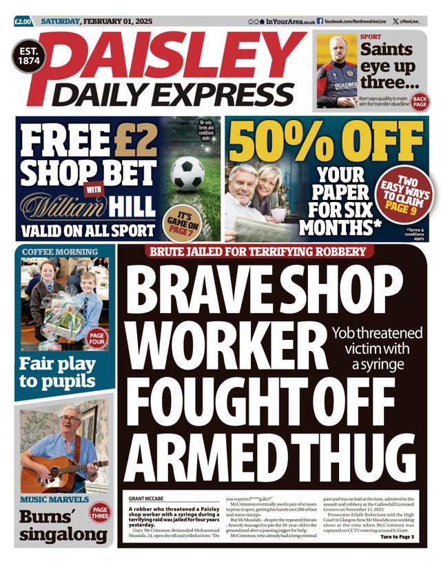 Paisley Daily Express