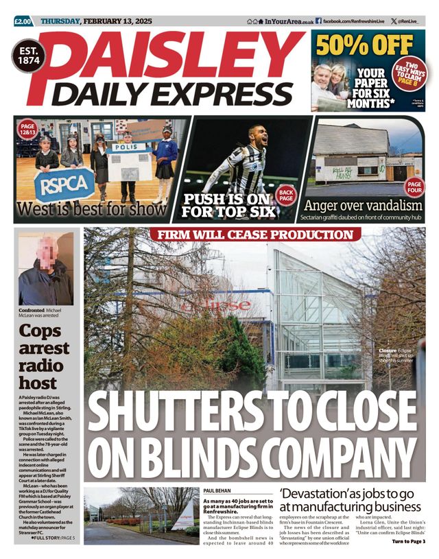 Paisley Daily Express
