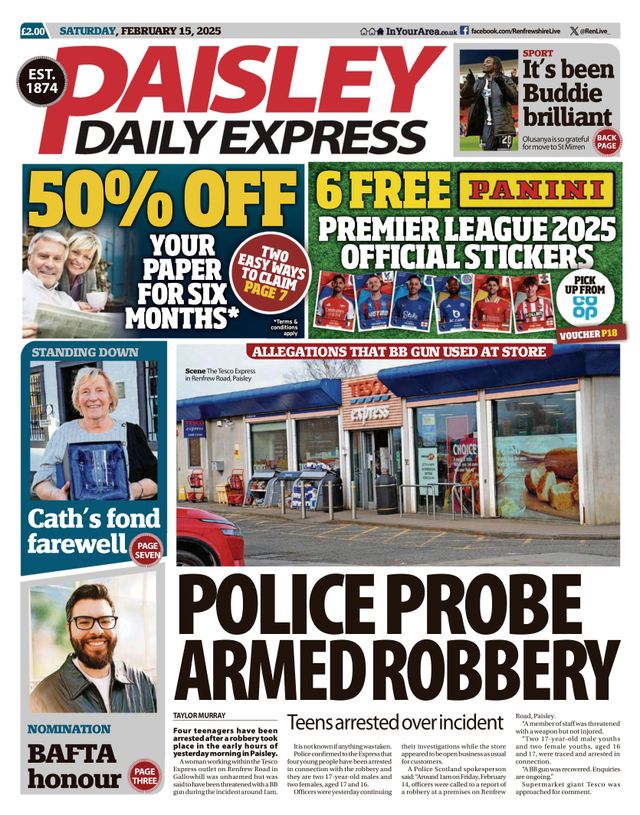 Paisley Daily Express