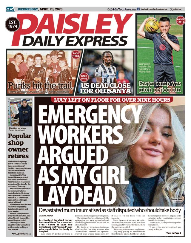 Paisley Daily Express