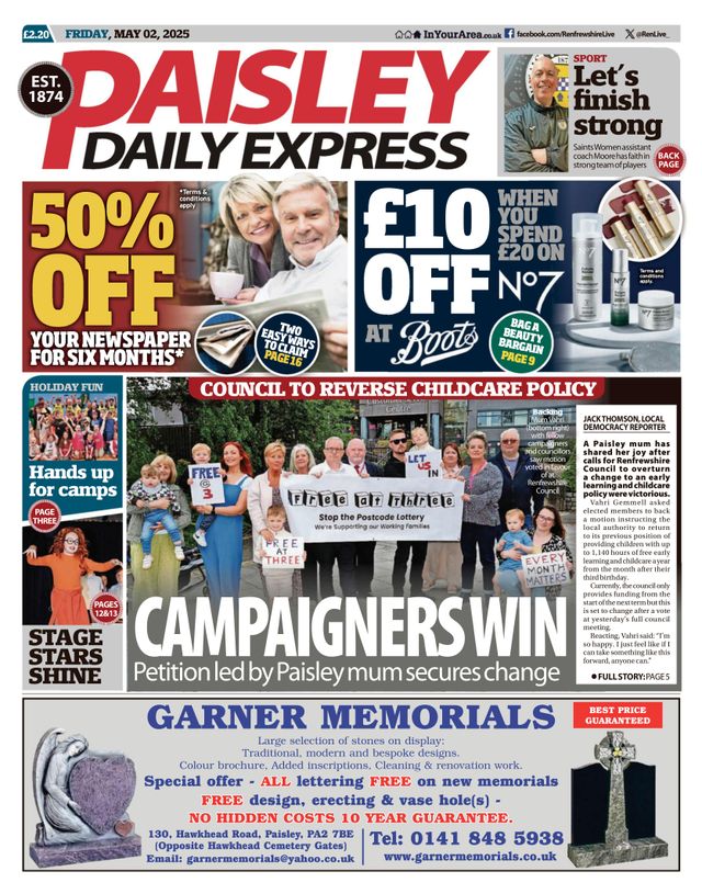Paisley Daily Express