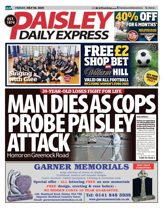 Paisley Daily Express