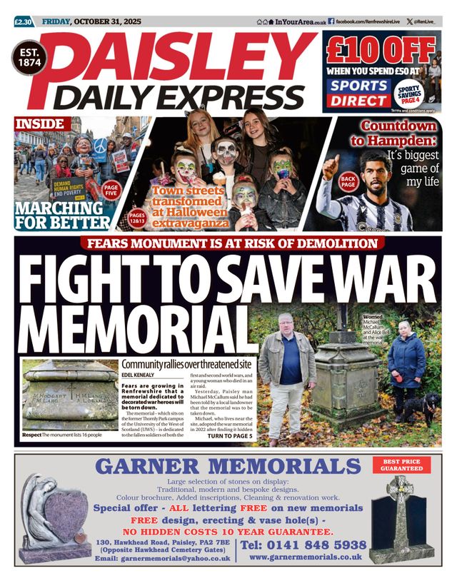 Paisley Daily Express