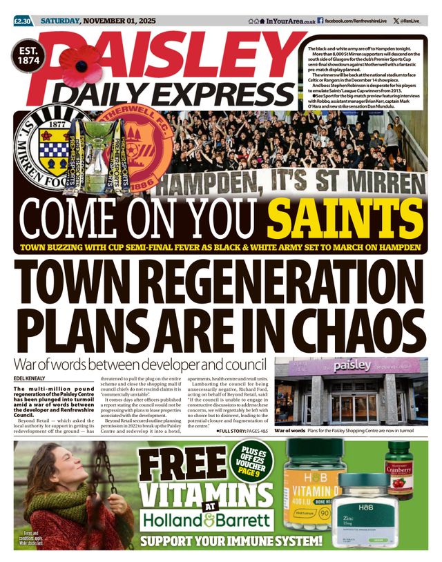 Paisley Daily Express