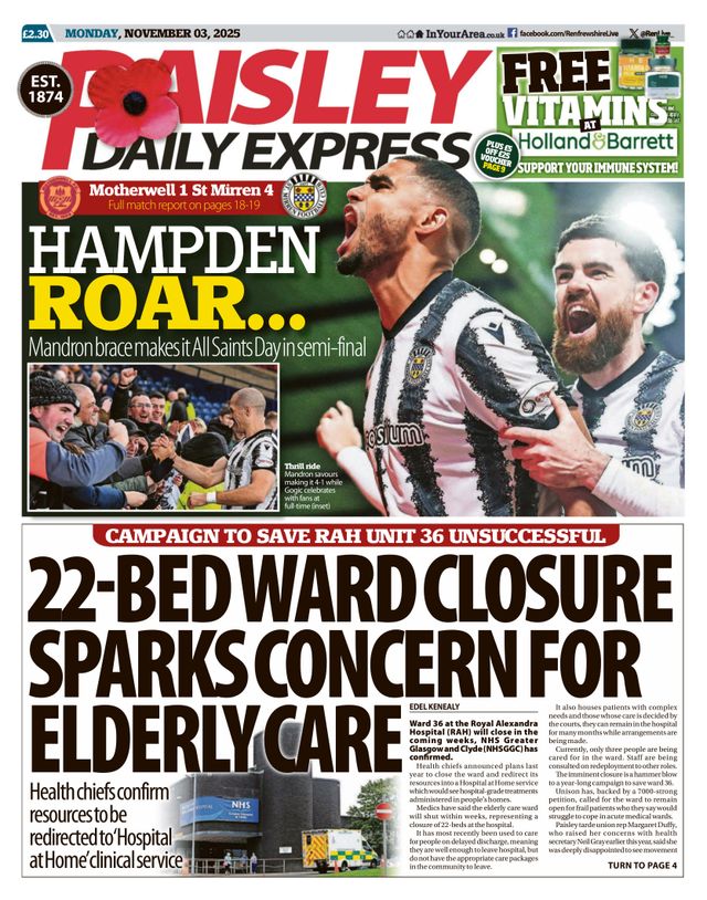 Paisley Daily Express