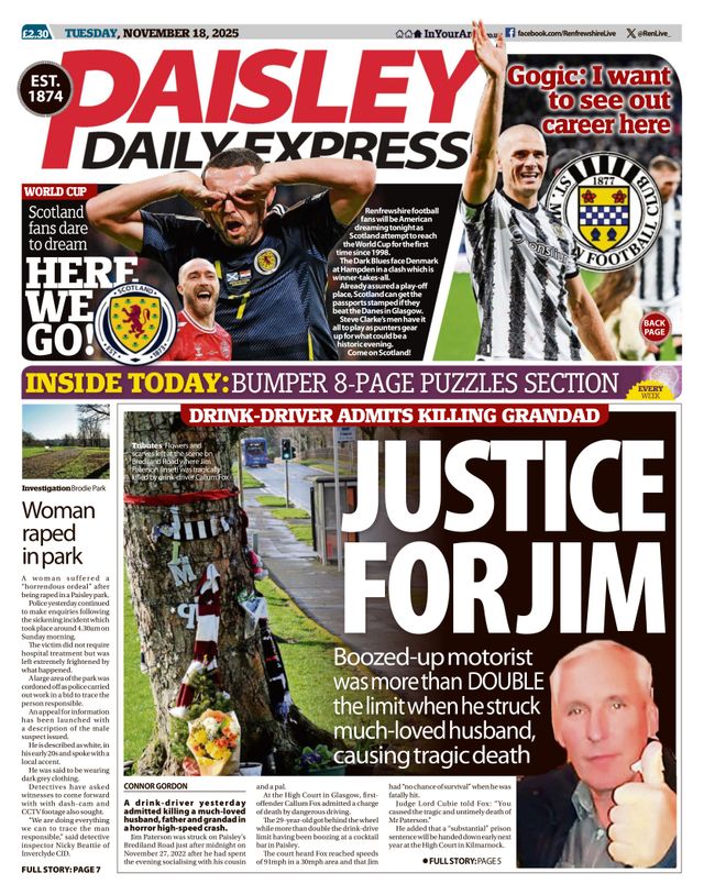Paisley Daily Express