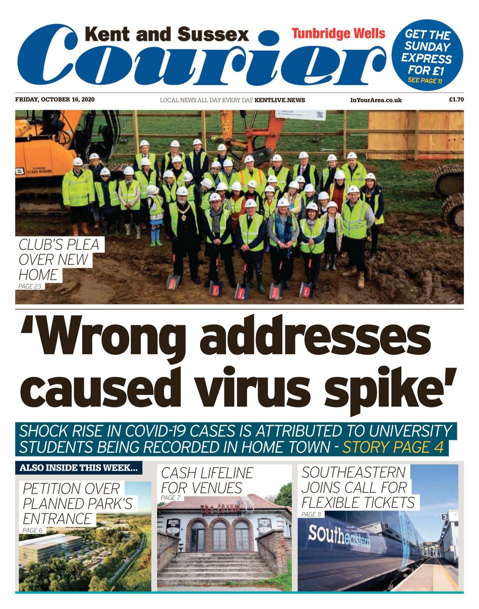 Kent and Sussex Courier-October 16, 2020 Newspaper