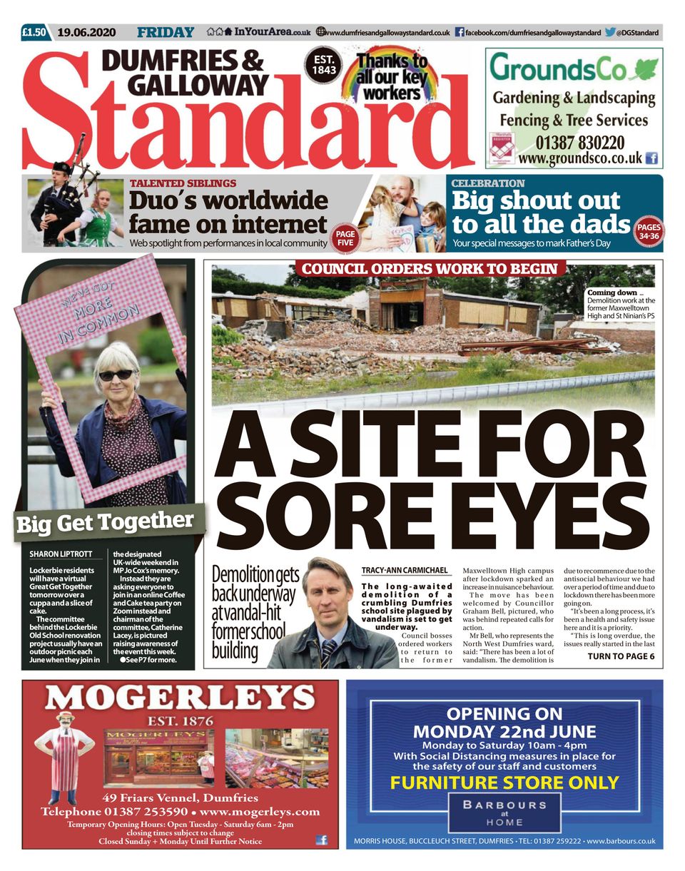 Dumfries and Galloway StandardJune 19, 2020 Newspaper