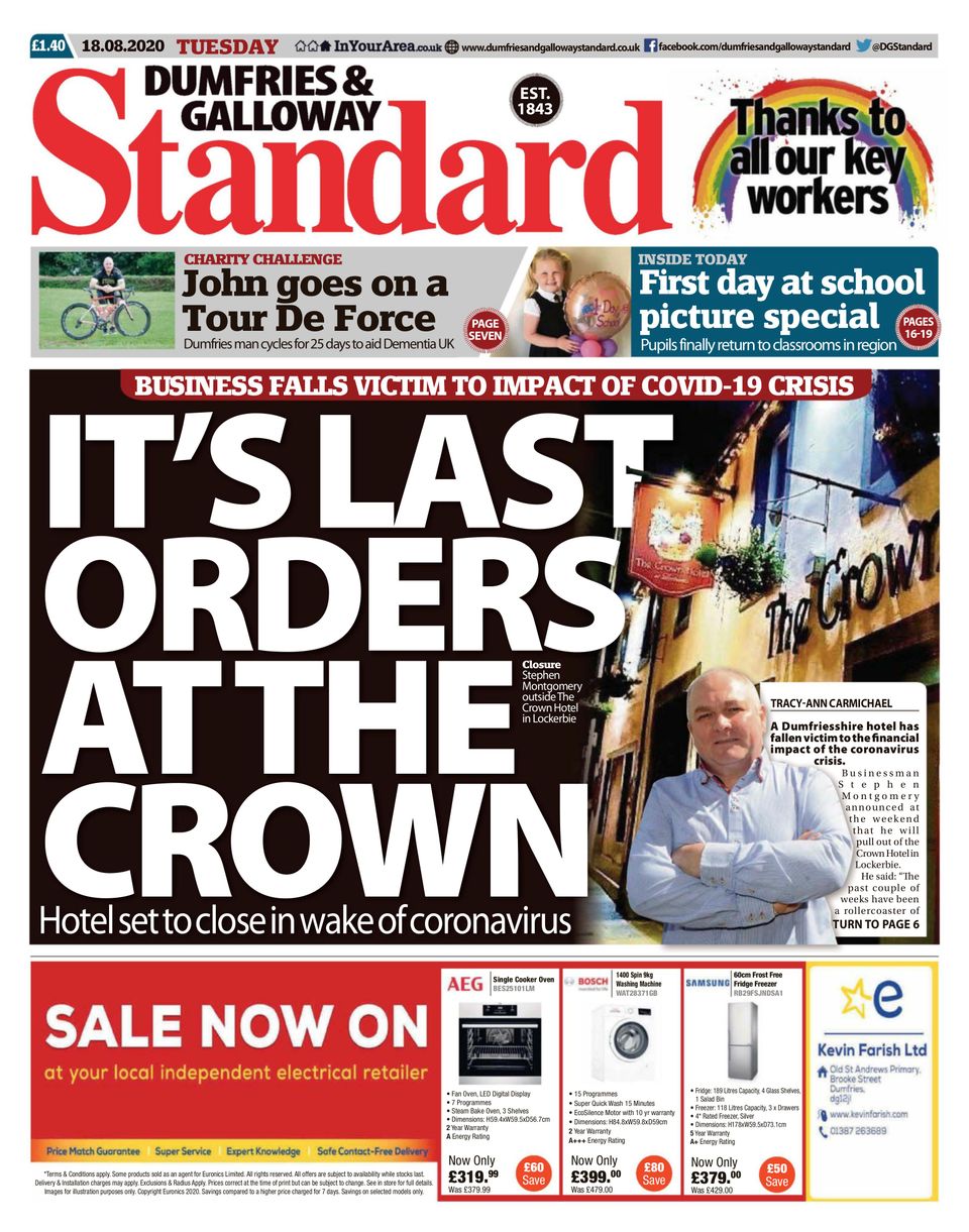 Dumfries and Galloway StandardAugust 18, 2020 Newspaper