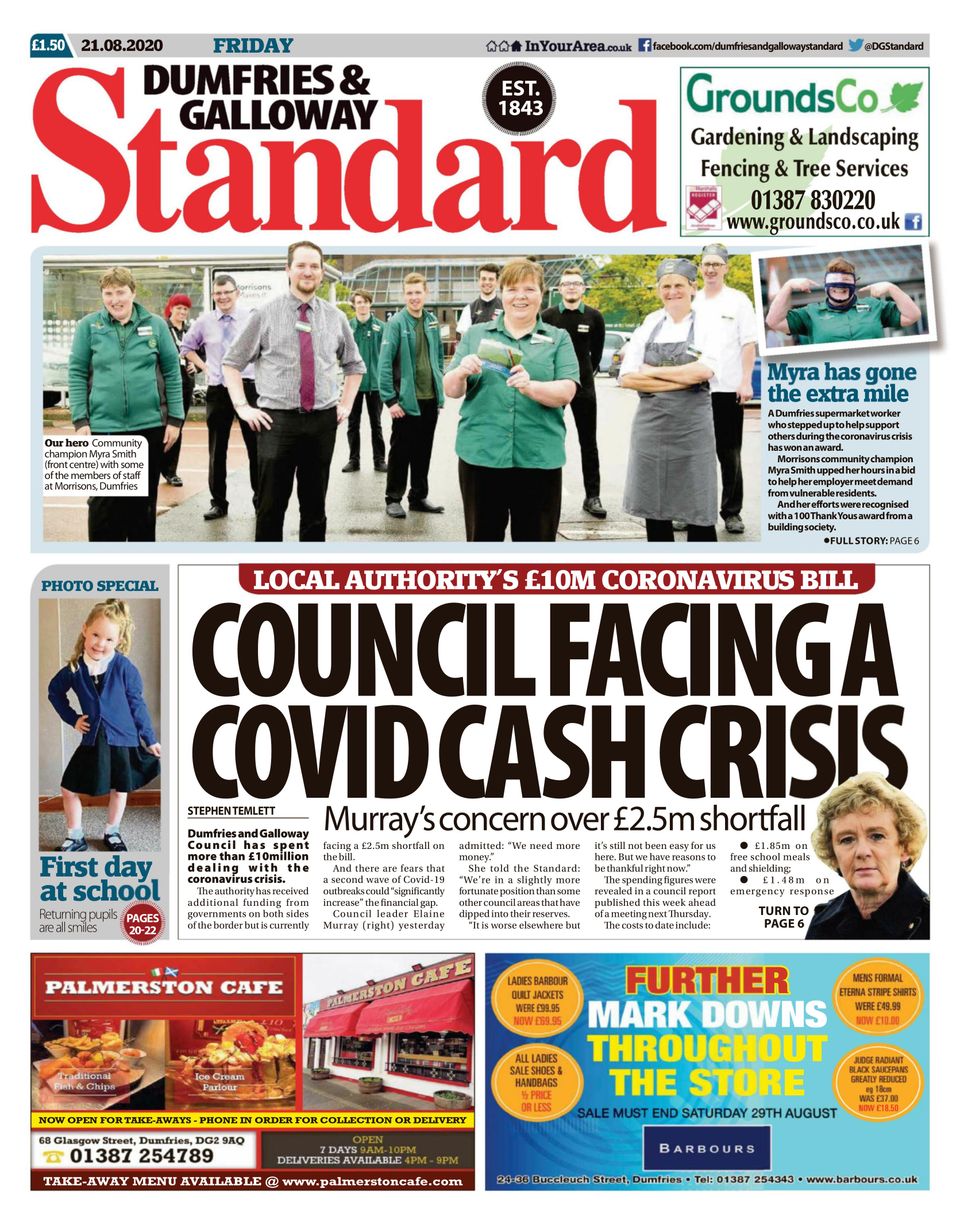 Dumfries and Galloway StandardAugust 21, 2020 Newspaper