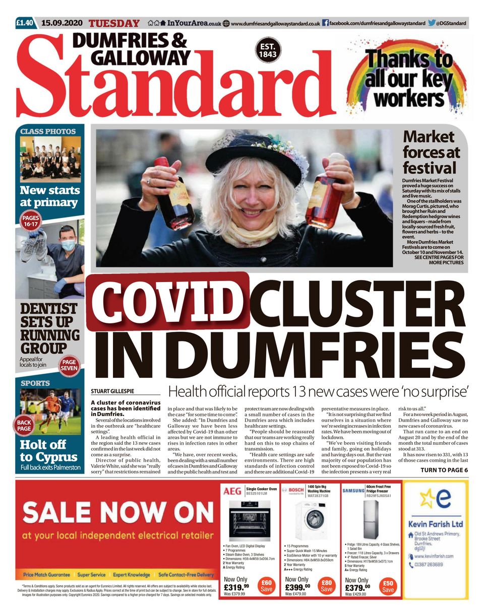 Dumfries and Galloway StandardSeptember 15, 2020 Newspaper