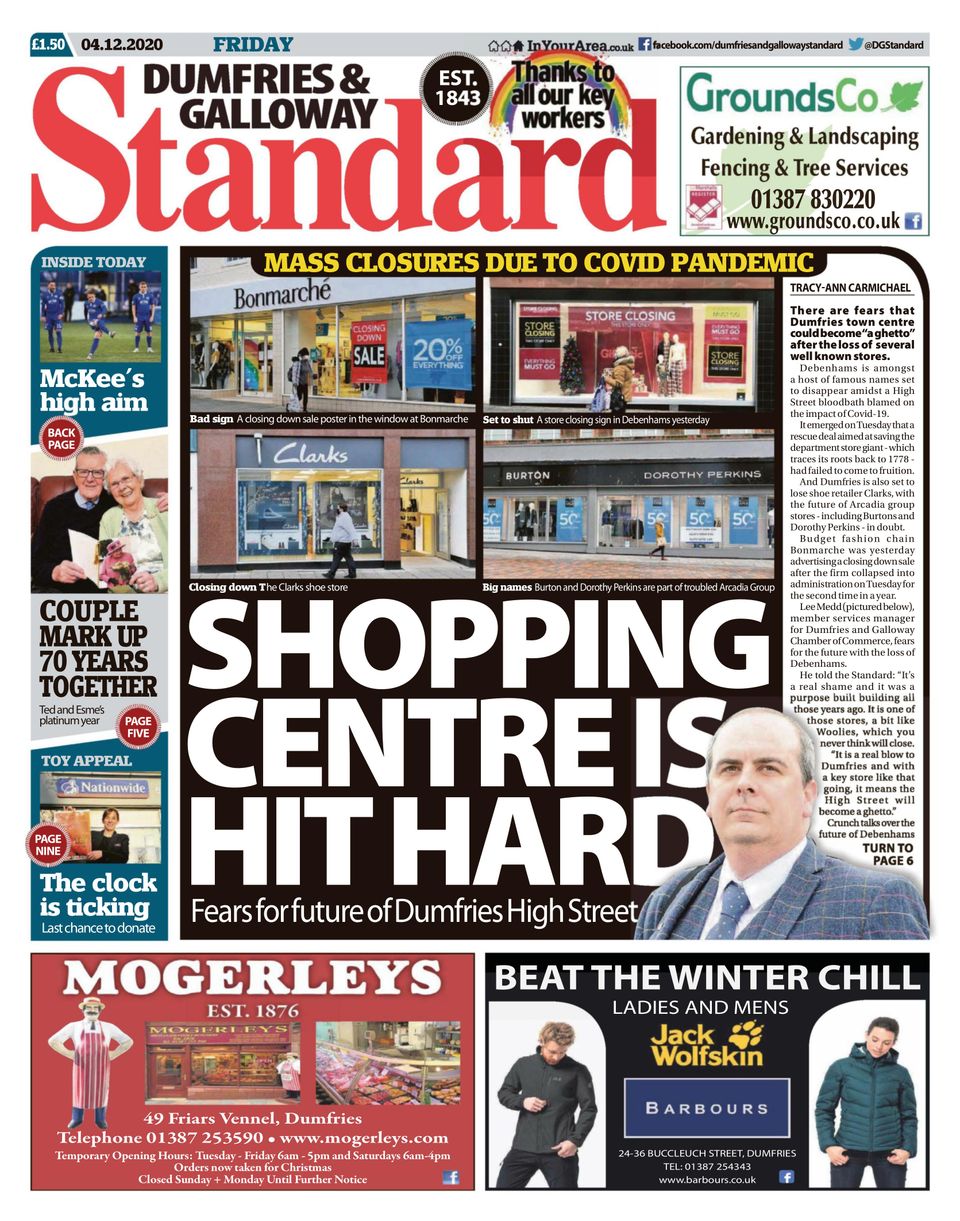 Dumfries and Galloway StandardDecember 04, 2020 Newspaper