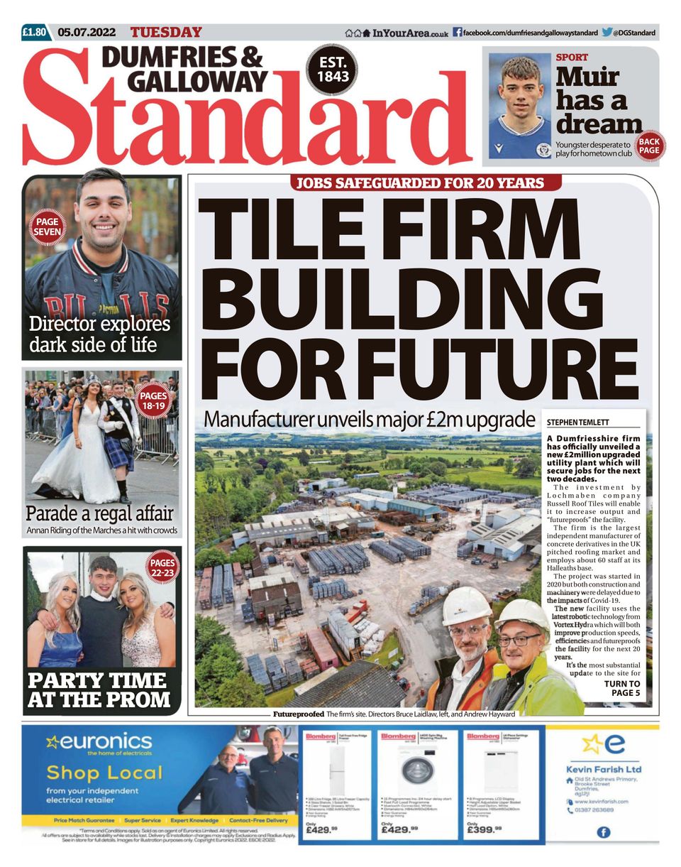 Dumfries And Galloway Standard July 05 2022 Newspaper