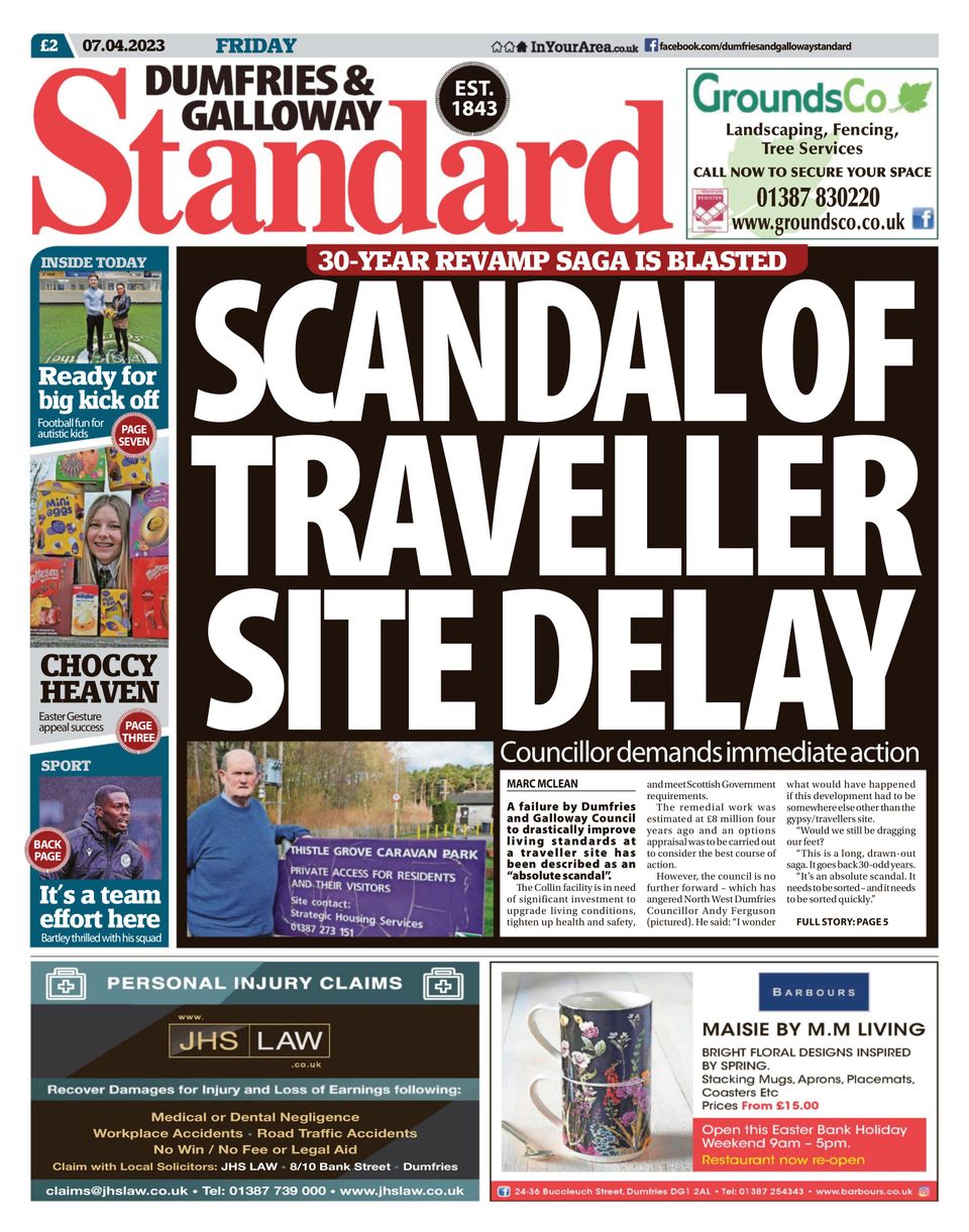 Dumfries And Galloway Standard April 07 2023 Newspaper