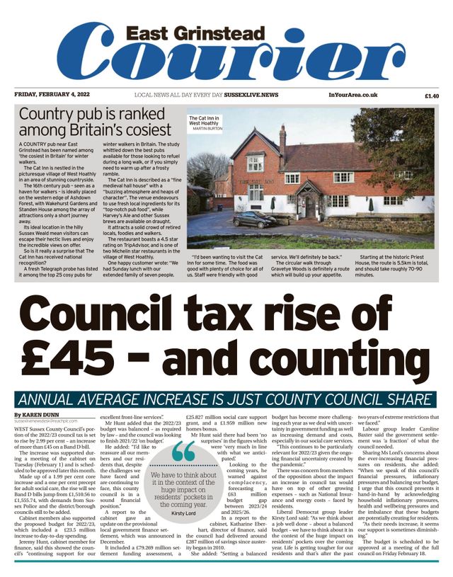 East Grinstead Courier