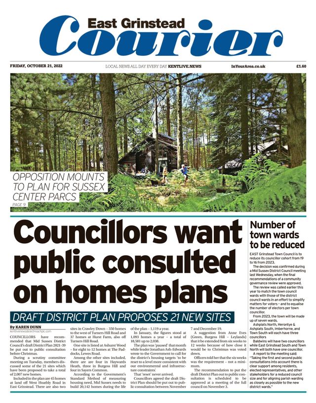 East Grinstead Courier