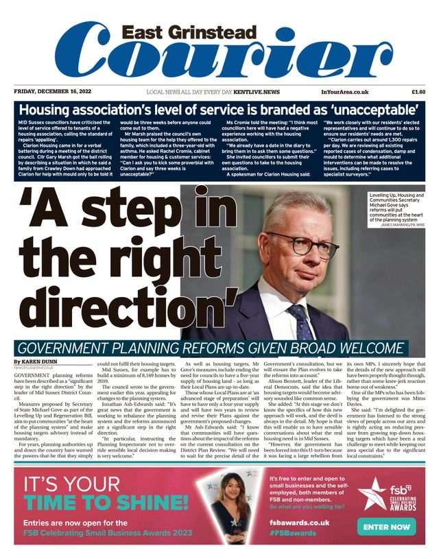 East Grinstead Courier